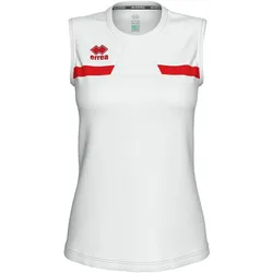 Errea, Damen, Sportshirt, Singlet Margie Ad (S), Rot, Weiss
