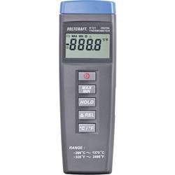 VOLTCRAFT K101 Temperatur-Messgerät kalibriert (ISO) -200 - +1370 °C Fühler-Typ K K101-ISO