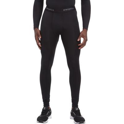 Trainingstights ENERGETICS "HE.-TIGHT EZRA 1/1 M", Herren, Gr. M, N-Gr, schwarz, Obermaterial: 85% Polyester, 15% Elasthan, Hosen, mit DRY PLUS Funktionalität, flache Nähte, hautnahe Passform