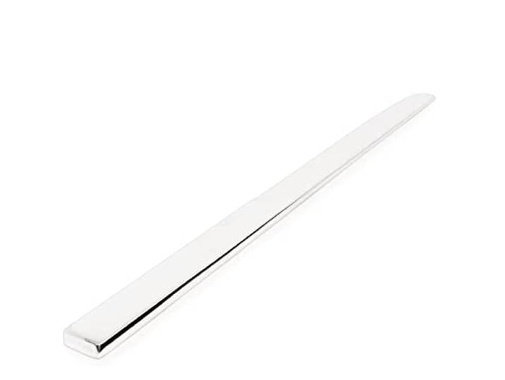 Alessi Santiago Couteau de Table en Acier Inoxydable 18/10 Argenté\, Noir\, Set de 6 Pièces