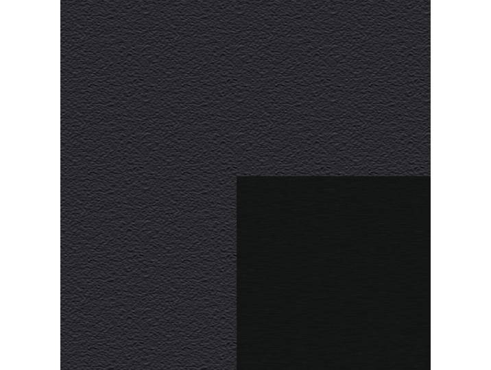 Willisau Prato Esstisch mit HPL-Platte - HPL Schwarz - Aluminium schwarz gebürstet - 160 Modern, Natur