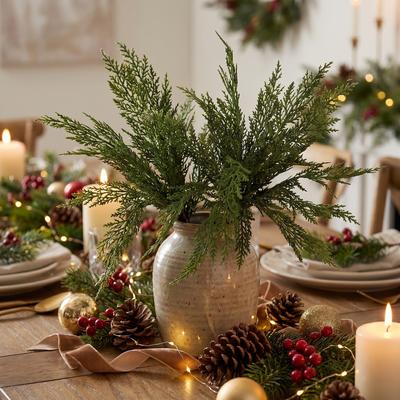 Regency International "17"" Real Touch Cedar Bundle Set of 2"