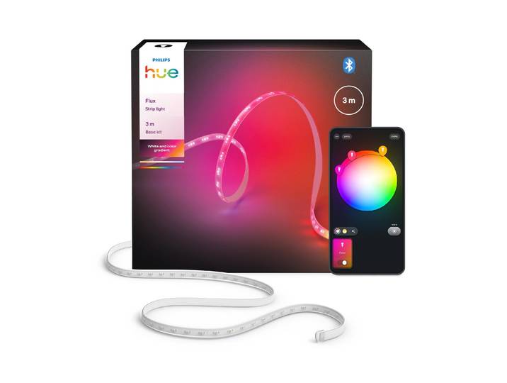 PHILIPS HUE LED Stripe Flux Gradient 3 m EU , weiß, Gesamtlänge 0,3m, Lichterketten, LED Stripe