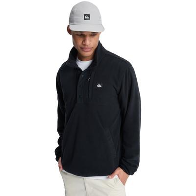Fleecejacke QUIKSILVER "No Destination", Herren, Gr. L, schwarz, Obermaterial: 100% Polyester., Jacken Fleecejacke