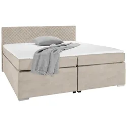Boxspringbett Mali New in Cappuccino ca. 180x200cm