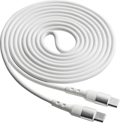 Akyga USB-Kabel USB-C Stecker, USB-C Stecker 1.80m Weiß AK-USB-41