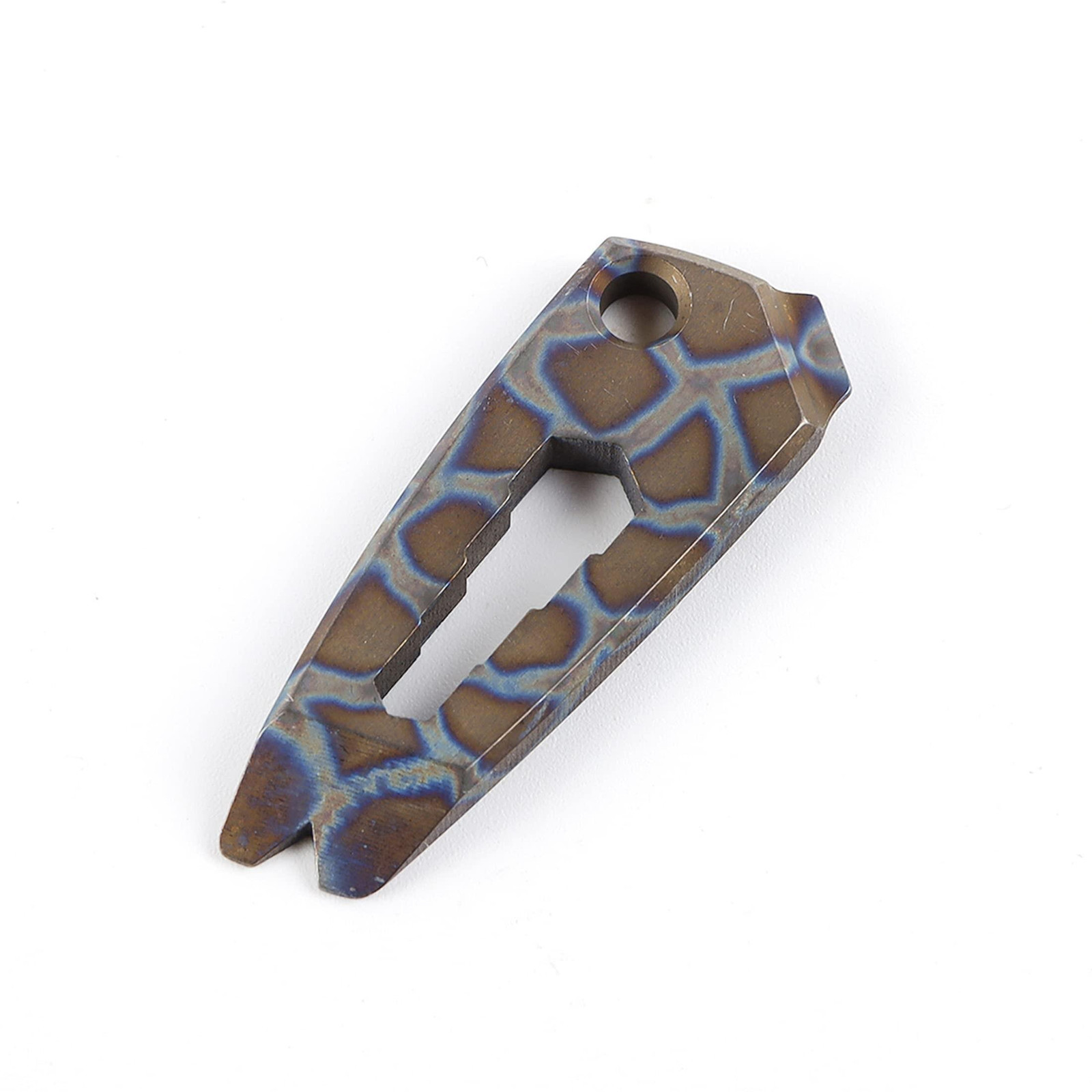 Mini Multitool Sleutelhanger van Titanium met Meerdere Functies