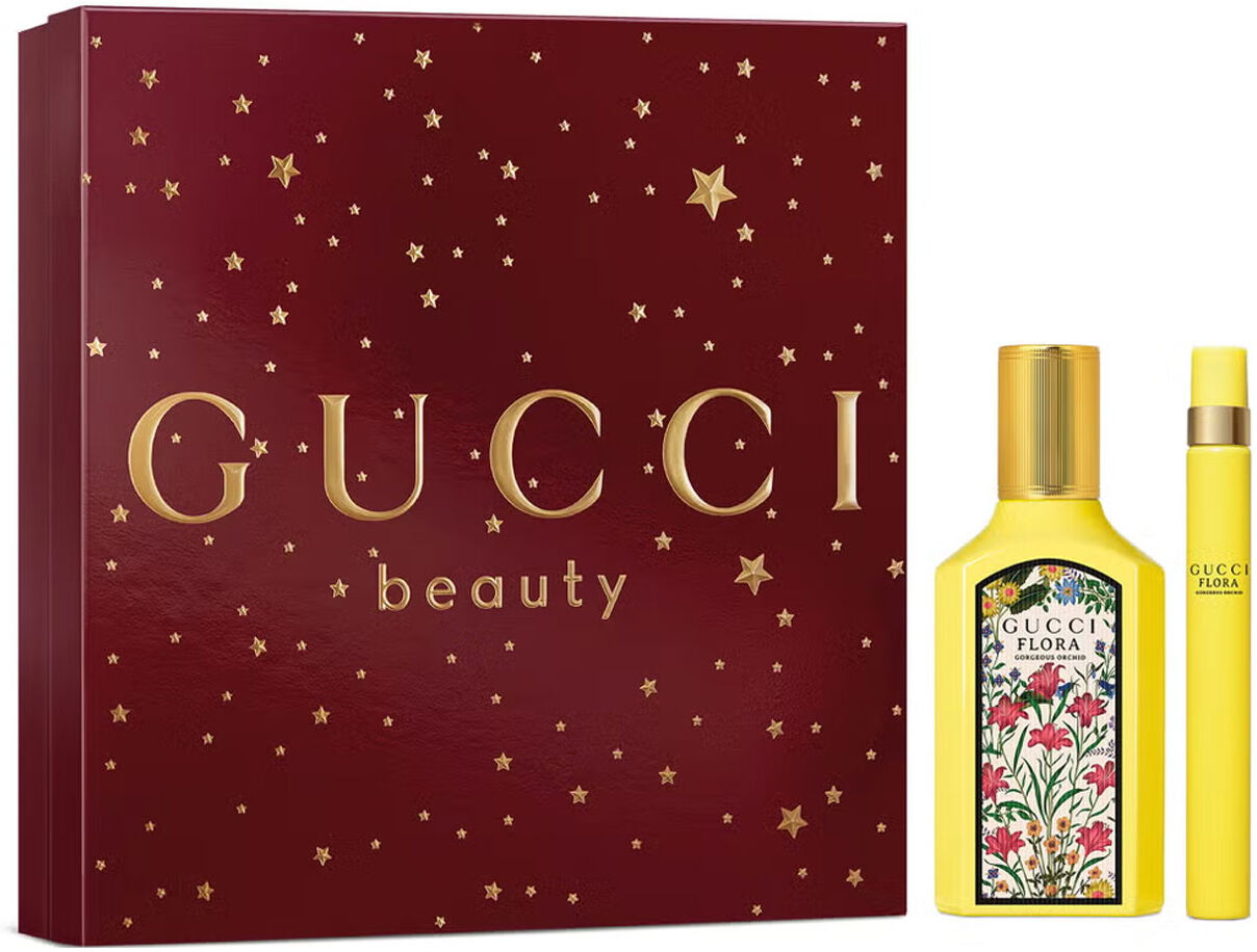 GUCCI Flora Gorgeous Orchid 50ml Eau De Parfum Gift Set