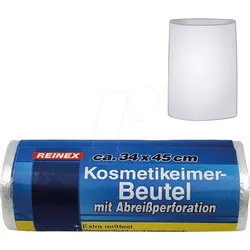 REINEX 1347 - REINEX Müllbeutel 9,0 l transparent 7,0 μm, 40 Stück