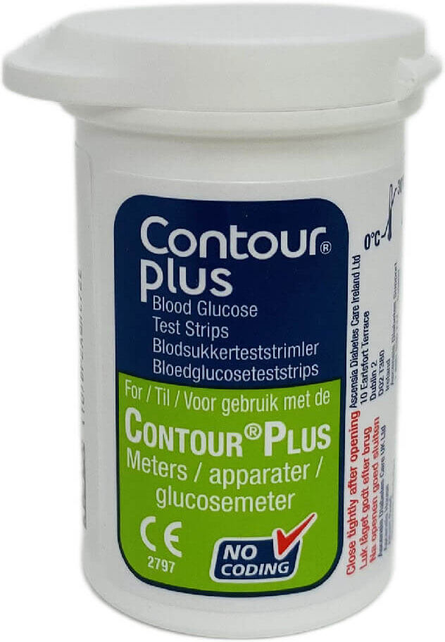 Contour Plus Teststrips (50 stuks)