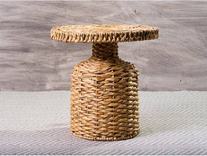 Bloomingville Beistelltisch Bloomingville Beistelltisch CAMO Wasserhyazinthe 47 cm