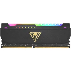 Patriot Viper Steel RGB 16GB DDR4 3600-20, PVSR416G360C0 (1 x 16GB, 3600 MHz, DDR4-RAM, DIMM), RAM, Schwarz