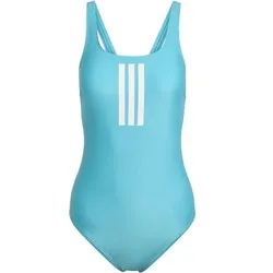 ADIDAS Damen Badeanzug 3-Streifen, Größe 38 in Türkis Türkis
