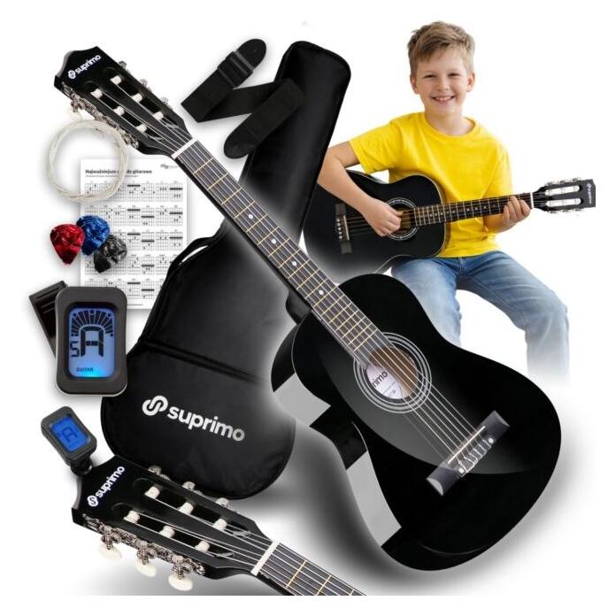 Suprimo JRC SET BK gitara klasyczna 1/4 czarna do (Konzertgitarre) (5908249840737)