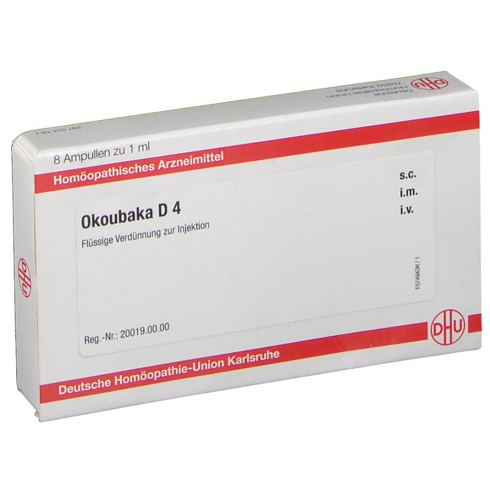 Okoubaka D 4 Ampullen 8x1 ml