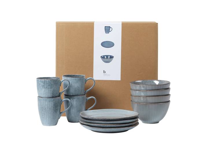 Broste Copenhagen Nordic Sea Frühstücksset 12 Teile