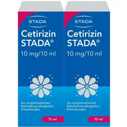 CETIRIZIN STADA Saft 10 mg/10 ml 150 ml