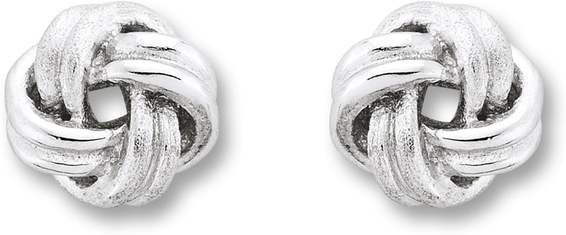 Paar Ohrstecker ONE ELEMENT "Knoten Ohrringe Ohrstecker aus 925 Silber", silber, Ohrringe, Damen, Damen, Silber 925 (Sterlingsilber), Feine Gestaltung – ein Sinnbild mit ruhiger Eleganz