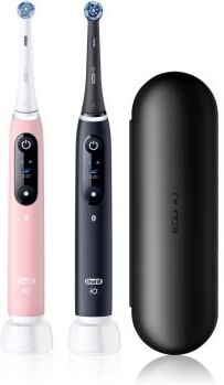 Oral-B iO6 Connected Coach conjunto de escovas de dentes e cabeças de substituição com estojo DUOPACK 2 un.. iO6 Connected Coach