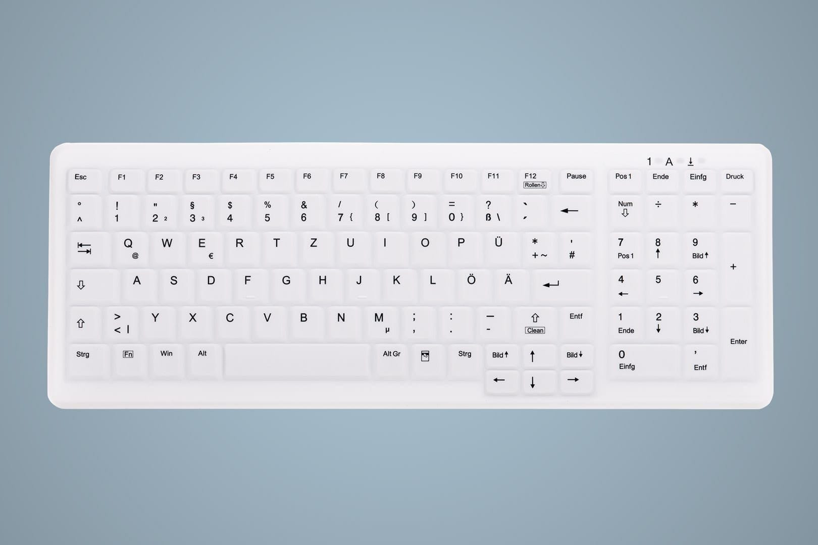 Cherry AK-C7000F-UVS-W/GE Kabelgebundene Tastatur USB Weiß (Versiegelt IP68)