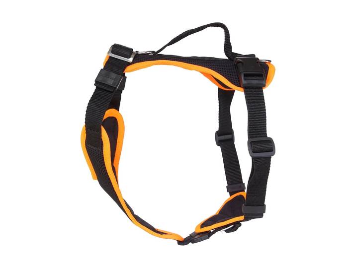 Hunde-Geschirr Welpengeschirr M , orange, M, Polyester, Tiergeschirre, Hunde-Geschirr