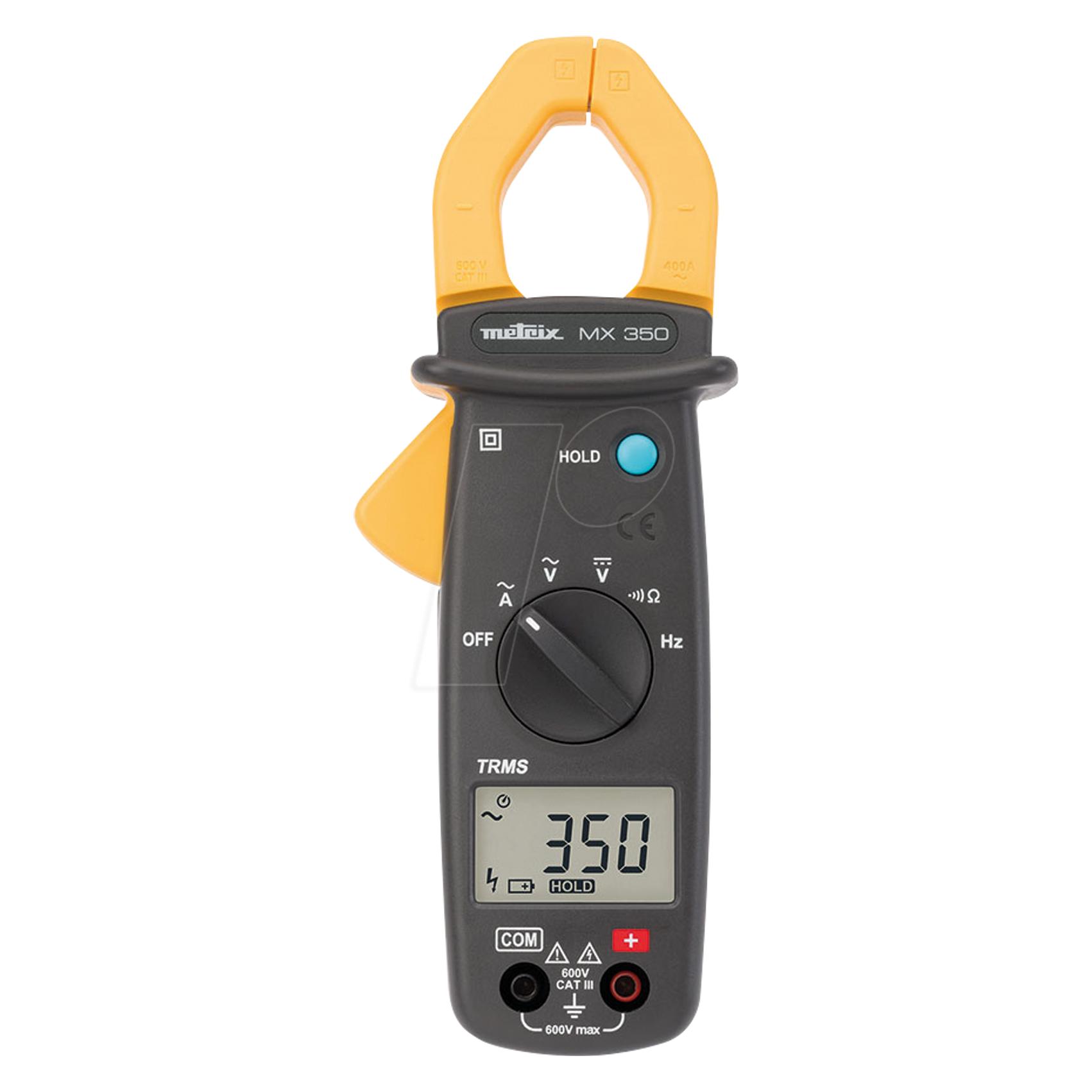 Metrix Stromzange MX 350 (CAT III 600V, Zangenstrommesser) (MX0350Z)