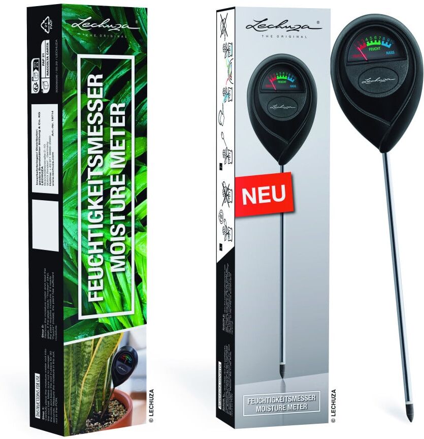 Lechuza Feuchtigkeitsmesser schwarz