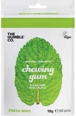 The Humble Co Natural Chewing Gum Fresh Mint 10 uds