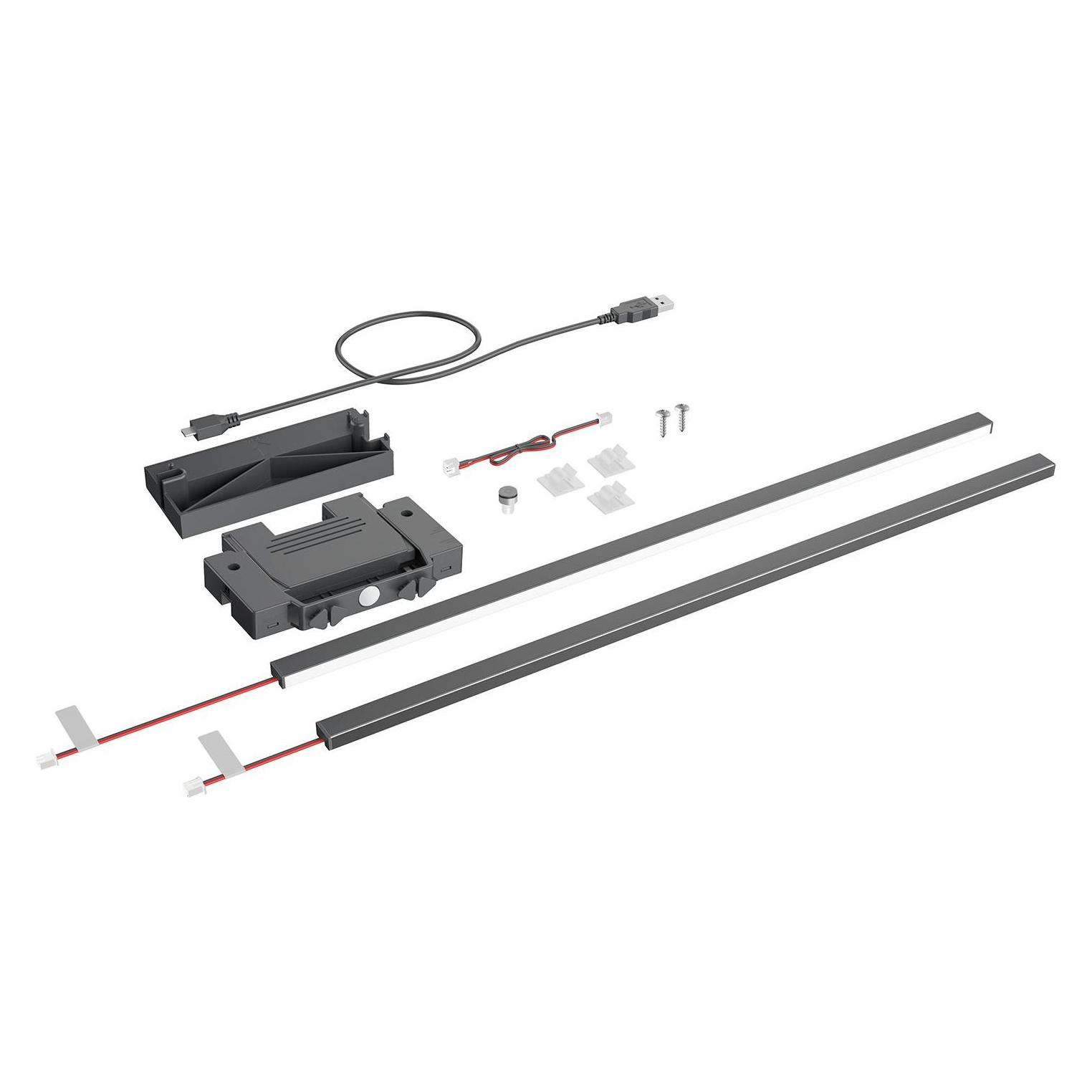 Hettich Illumination Designprofil AvanTech YOU NL 600 mm anthrazit (9 326 929)
