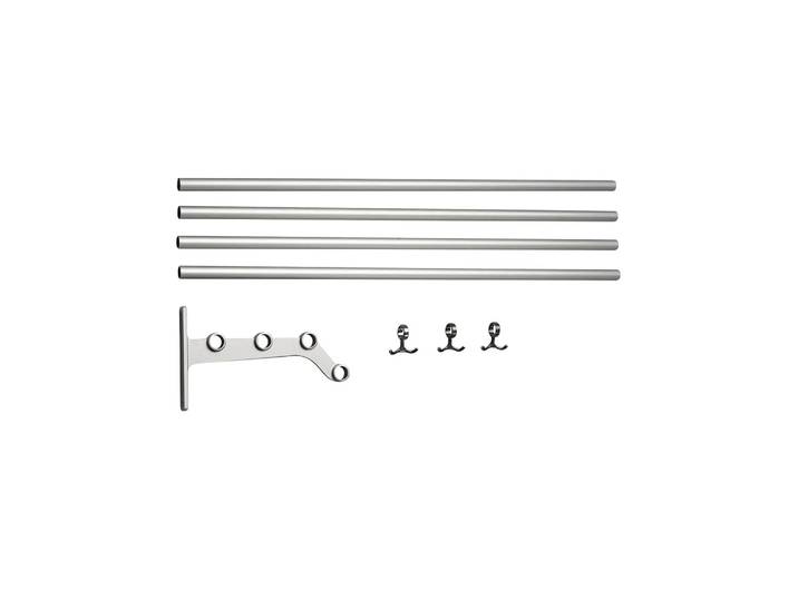 Essem Design Nostalgi 291 Erweiterung Hutregal Aluminium, Aluminiumgestell