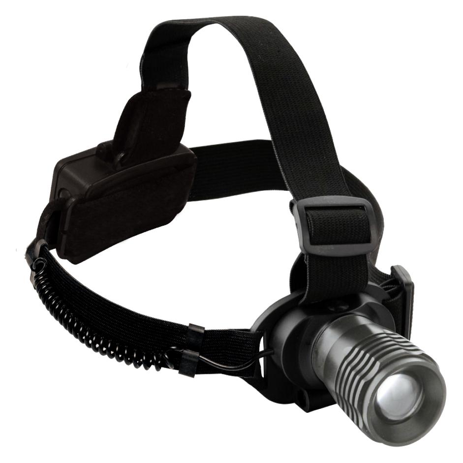 Kraftwerk Hochleistungs-Stirnlampe mit Zoom (160 lm) (32061)