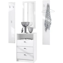 GARDEROBE Pino Weiß matt