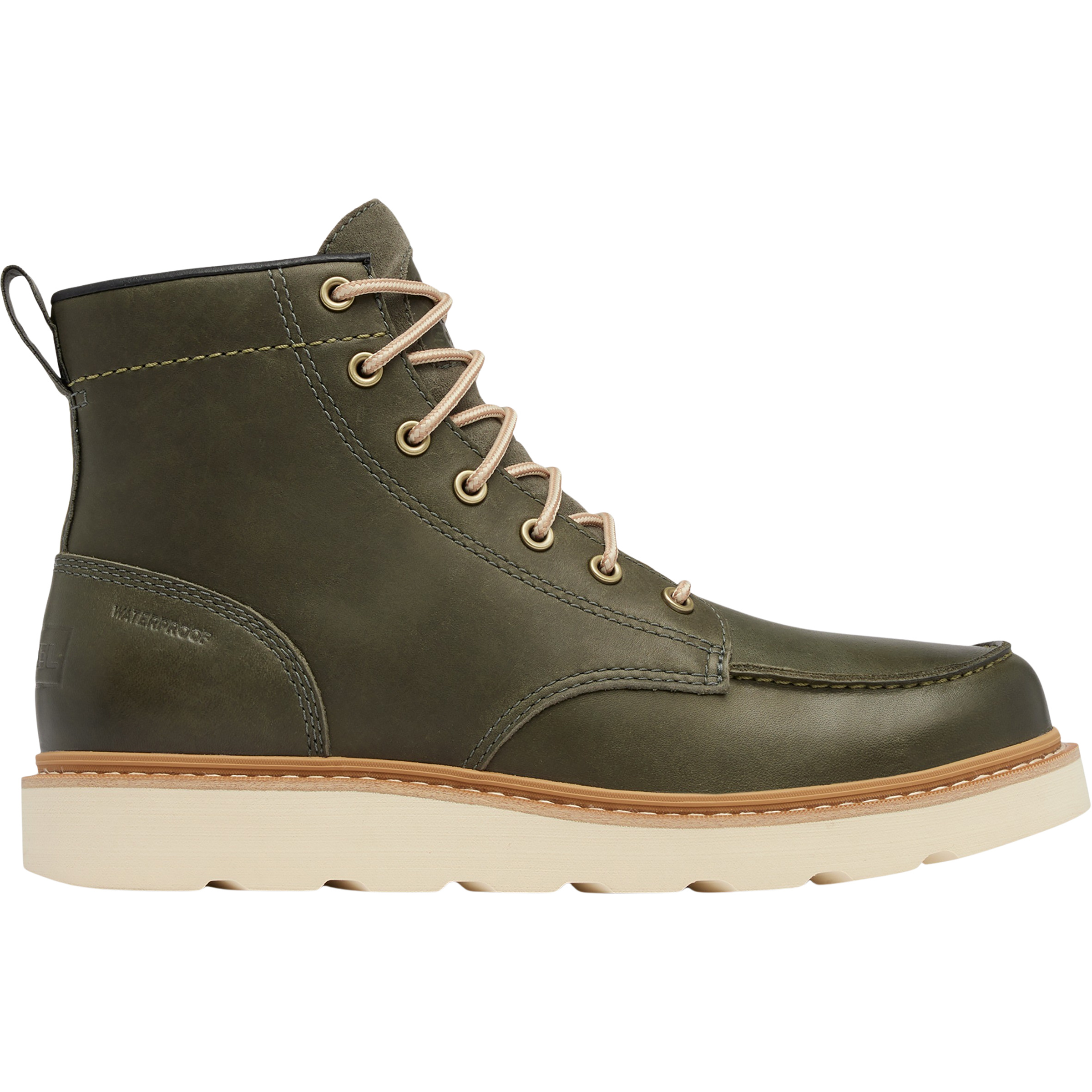Sorel Slabtown 62' Moc WP Herren Freizeitschuhe oliv Größe 41 Lifestyle Atmungsaktiv