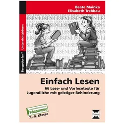 Einfach Lesen, Schulbücher von Beate Mainka, Elisabeth Trebbau