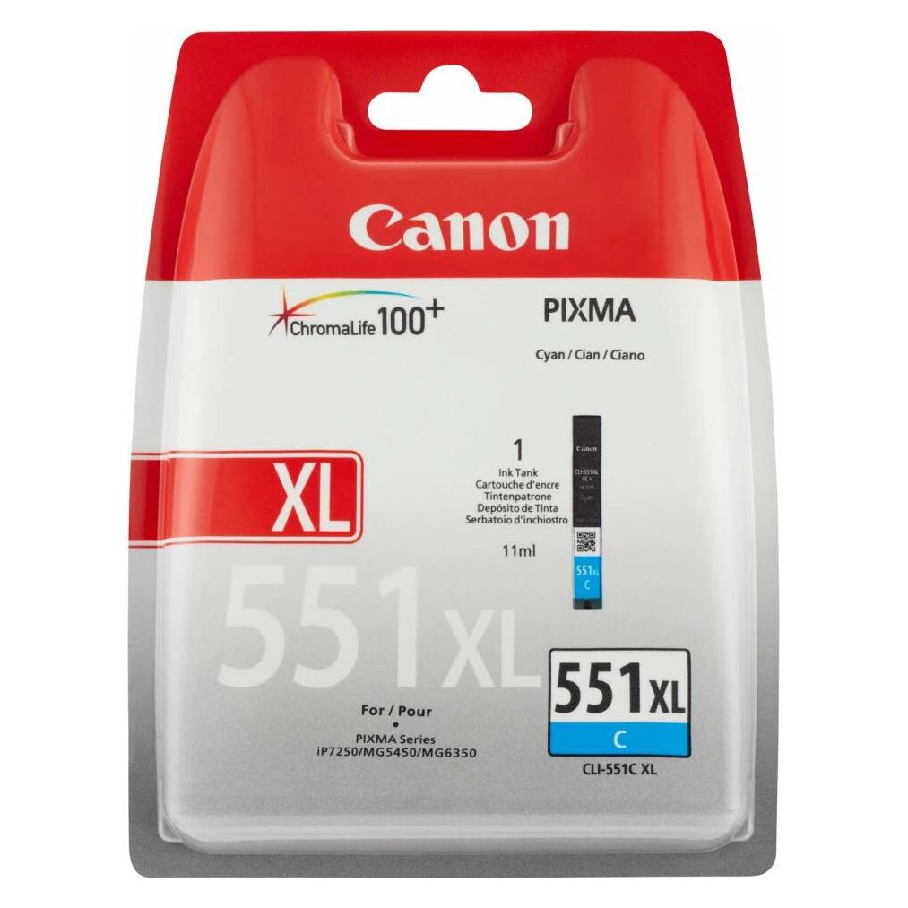 Canon Cli-551c XL (C) (6444B001)
