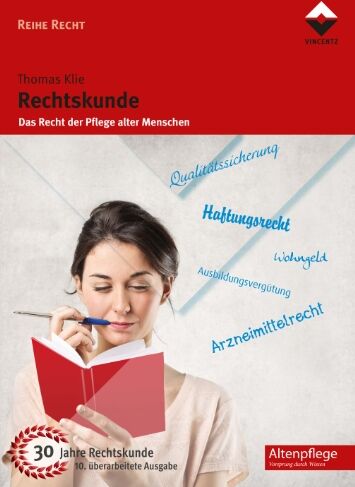 Thomas Klie - Rechtskunde: Das Recht der Pflege alter Menschen - Preis vom 09.10.2026 07:28:09 h