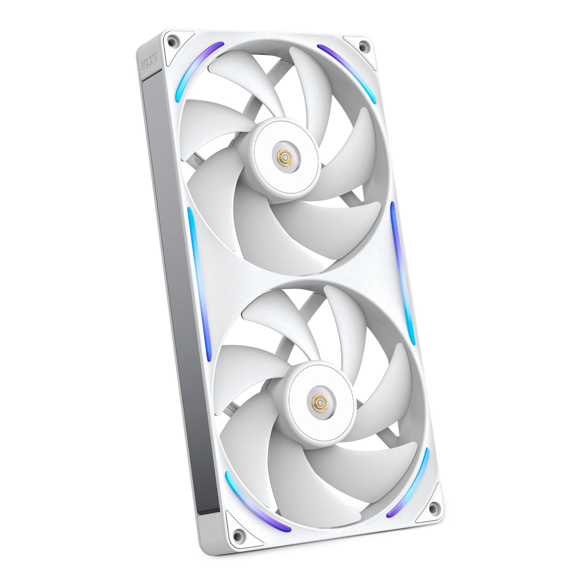 NZXT F280X Performance RGB Gehäuselüfter (Single-Frame) 140mm Weiß RF-U28PN-W1
