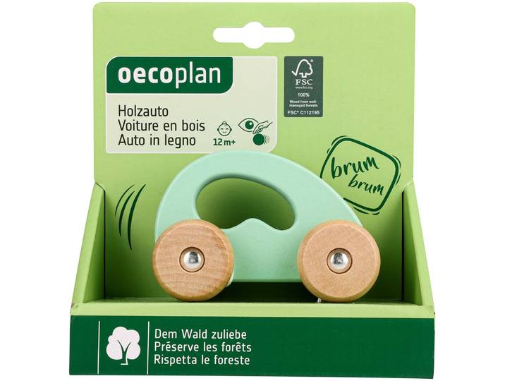 Oecoplan Greifauto aus Holz 12+ Monate