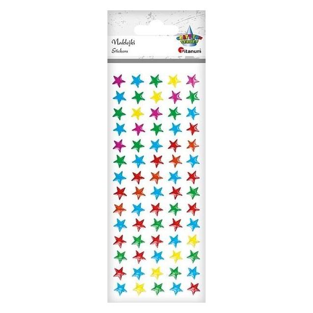 Titanum Sternfolienaufkleber 10x10 70 Stk. (70 Sticker) (47992790)