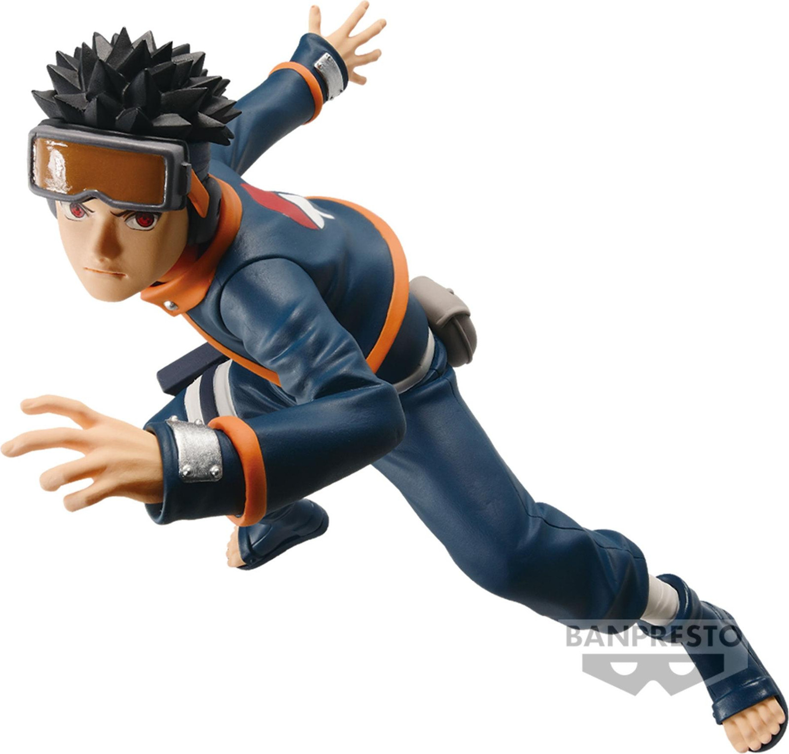 Banpresto Naruto Shippuden Vibrations Stars Obito Uchiha Figuur, 10 cm