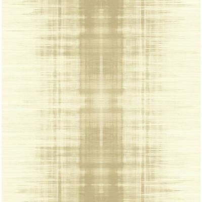 Seabrook Designs Cerulia Linen Stripe Unpasted Wallpaper