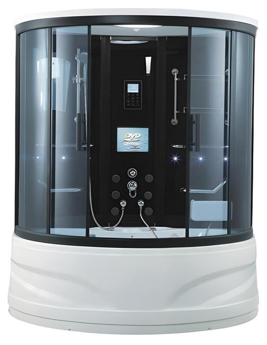 Luxusduschkabine Wellnessdusche Duschkabine Komfort-Dusche Duschbox 180x130 cm
