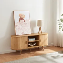 Sideboard Nordkapp mit 2 Türen [en.casa]