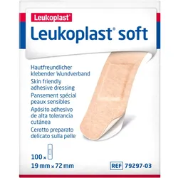 Leukoplast soft Pflasterstrips 19x72 mm 100 St
