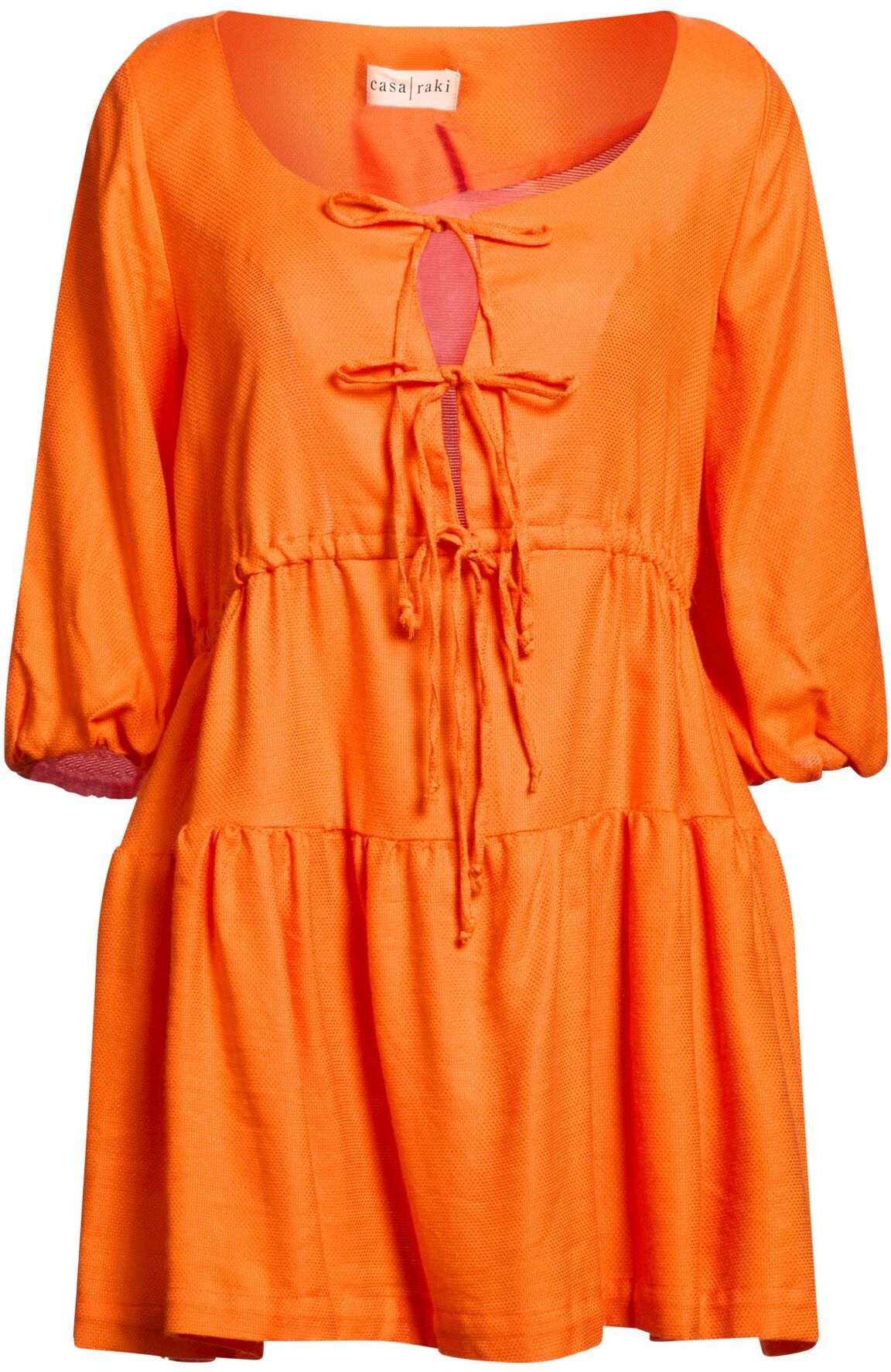 Casa Raki Minivestido Mujer Naranja M,XS Mujer