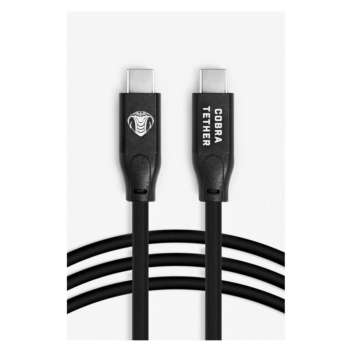 Cobra CobraTether USB-C Cable 4,8m Straight to Straight Black (4.80 m, 100 W) (A1000288)