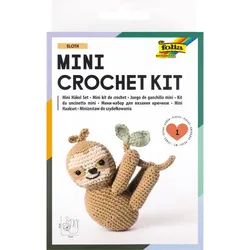 folia Mini-Häkel-Set "Faultier"