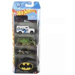 Hot Wheels: Spielzeugautos: Batman 5er-Set