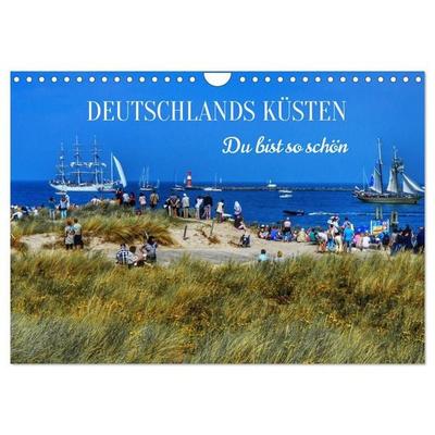 Deutschlands Küsten. Du bist so schön (Wandkalender 2027 DIN A4 quer), CALVENDO Monatskalender