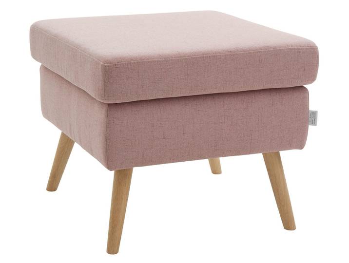 OTTO home Hocker Salla, Bezug auch in Luxus-Microfaser in Teddyfelloptik